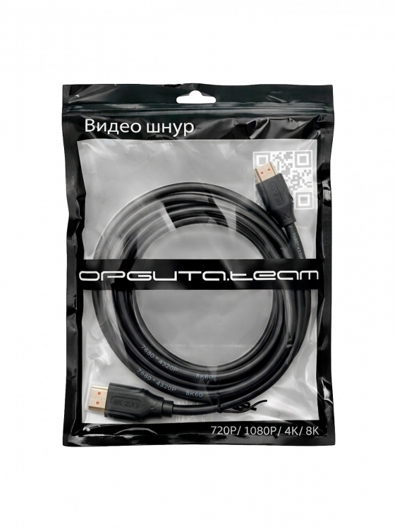 Орбита OT-AVW64 кабель HDMI-HDMI 3м (v2.1)
